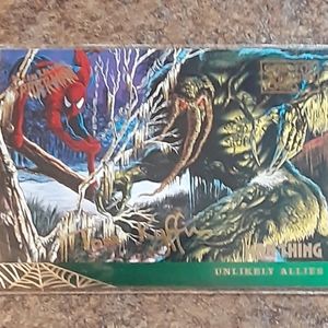 Fleer Ultra Spider-Man Gold Foil Signature Series